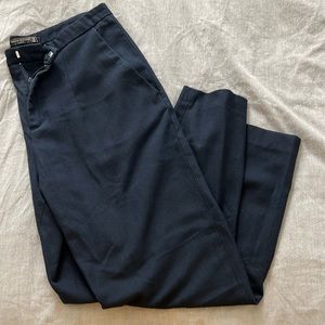 Zara pants - navy blue